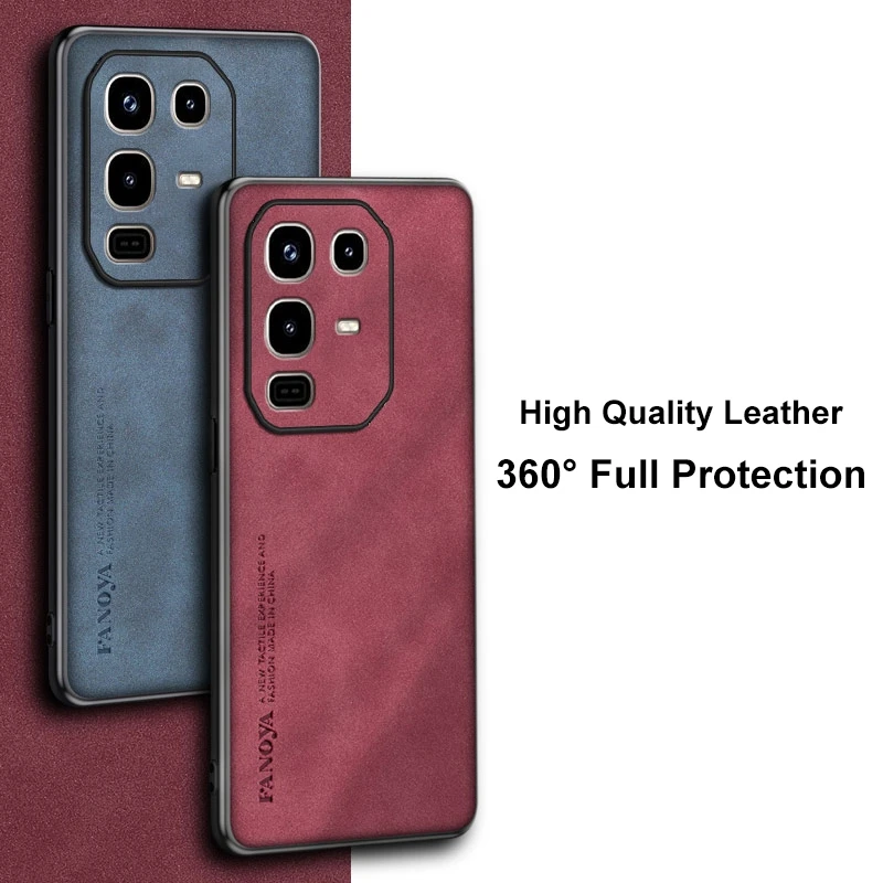 Para Infinix Note 50 Pro + funda de lujo de cuero PU funda de teléfono para Infinix Note 50 Pro Plus 5G contraportada de silicona protección completa - imagen 3