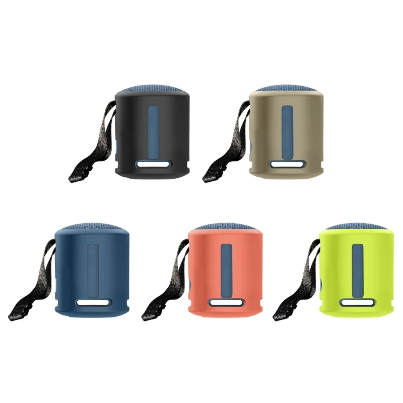 Funda protectora de silicona suave para altavoz Sony SRS-XB100 XB13, funda protectora para altavoz a prueba de polvo y golpes