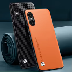 Funda de cuero PU de lujo para Sony Xperia 10 VI 10VI, funda trasera de silicona mate, funda protectora para teléfono para Sony Xperia 10 V 10 IV 5G