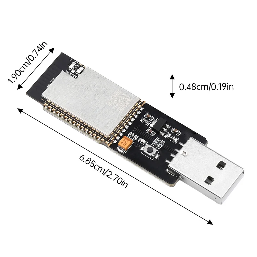 Placa de desarrollo de ESP32-S2, módulo de ESP32-S2 integrado, puerto USB adecuado para PS4 9,0, versión intermitente y lanzamiento, Flash de 4MB - imagen 3