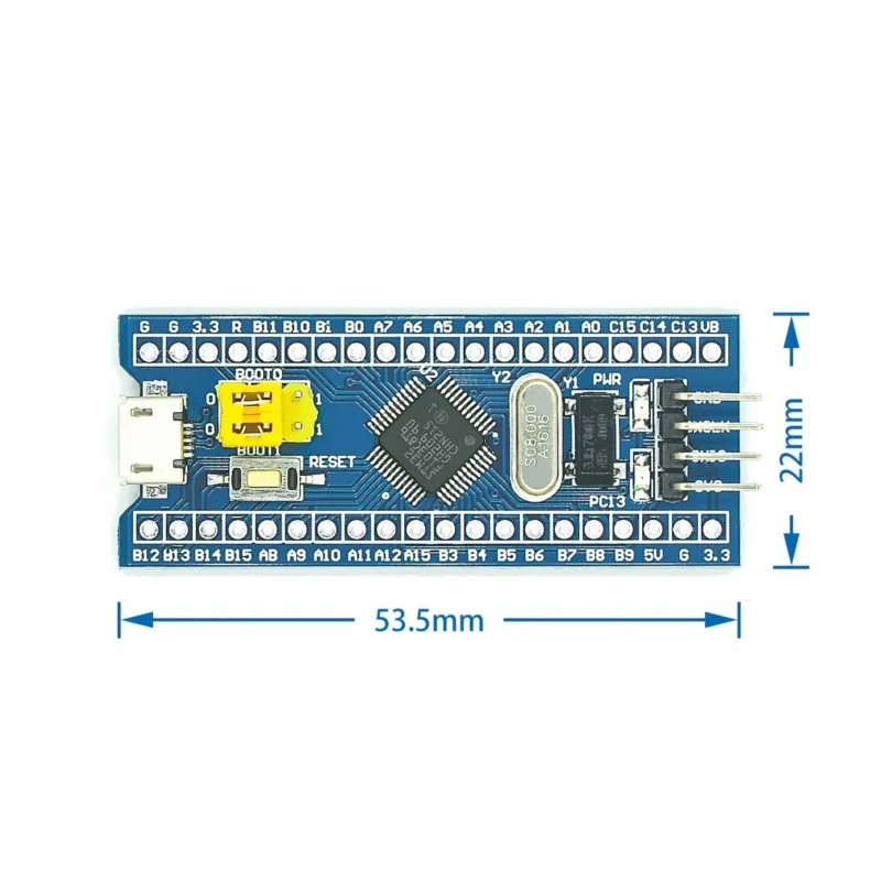 STM32F103C8T6/STM32F103C6T6/STM32F030C8T6 ARM STM32 Módulo de placa de desarrollo de sistema mínimo para arduino - imagen 5