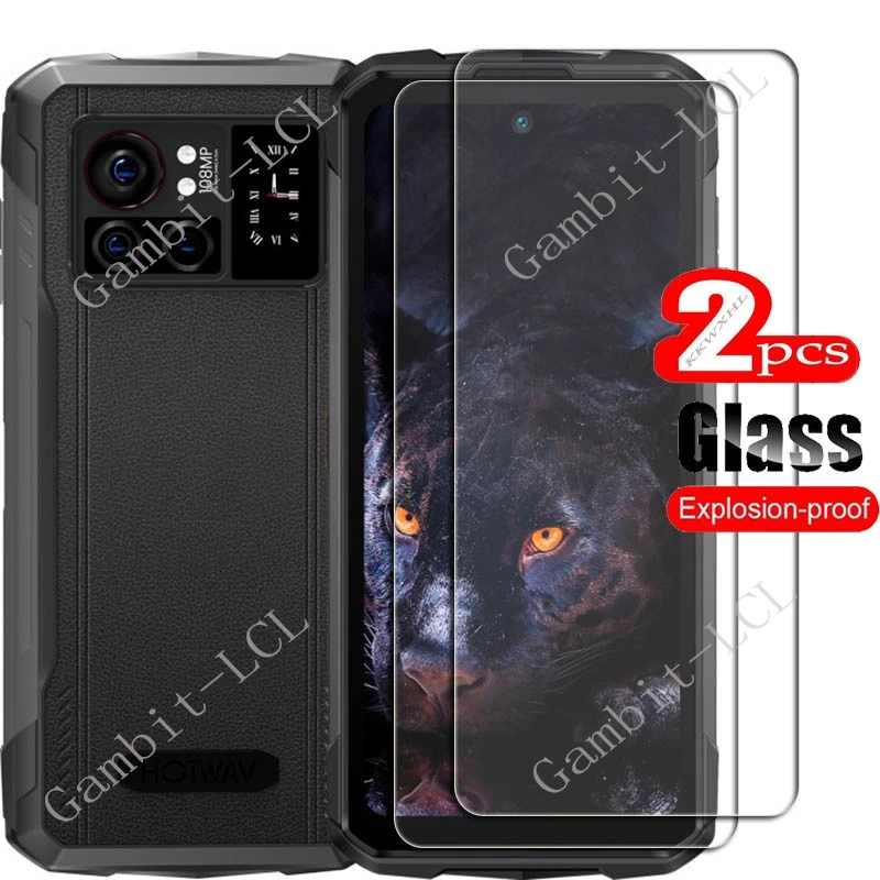 Cubierta protectora de vidrio templado, película protectora de pantalla para HOTWAV Cyber X Pro, 6,78 pulgadas, 2 piezas