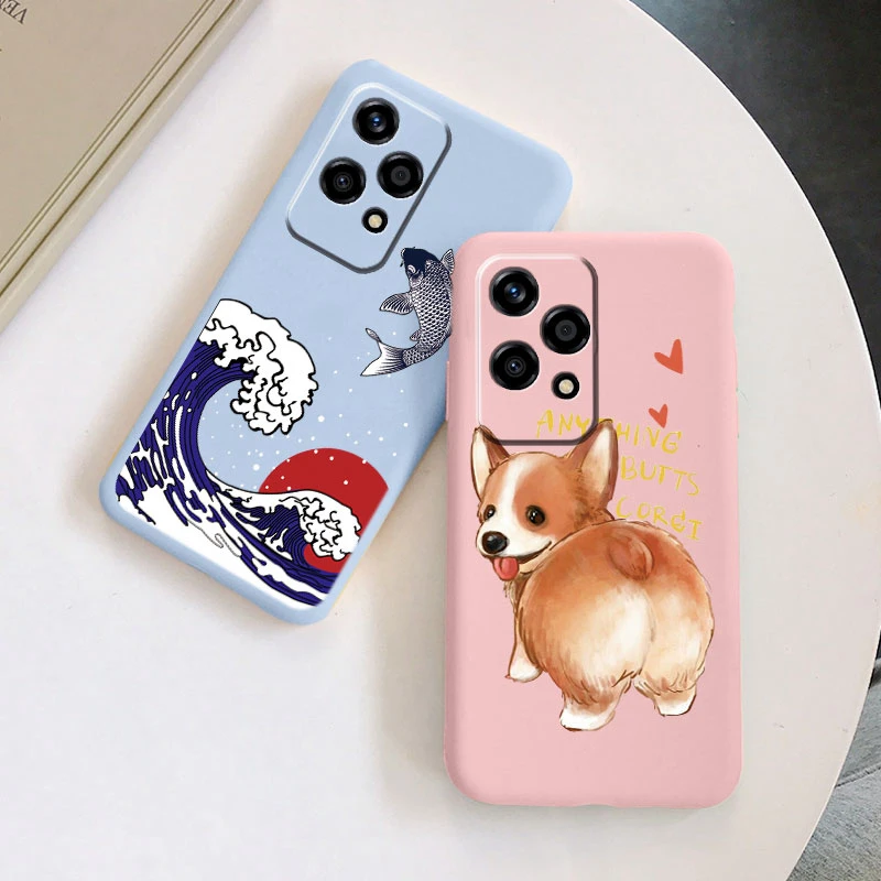 Funda de teléfono con flores coloridas para Honor 200 Lite, Fundas suaves de TPU, carcasa de mariposa de lujo para Honor 200 Honor200 90 Lite, bonita - imagen 3