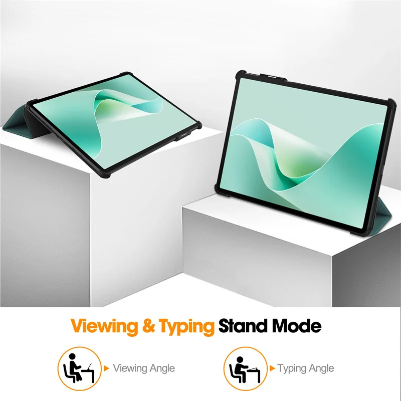 Funda de cuero magnético para Huawei Matepad 11,5 S, cubierta inteligente dura, triple pliegue, para Huawei MatePad 11.5S 2024, TGR-W09 W10 - imagen 5