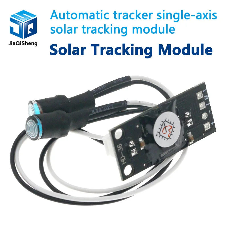 Módulo de seguimiento Solar, rastreador automático, módulo de seguimiento Solar de un solo eje, luz de búsqueda, placa de seguimiento automática alimentada por energía Solar