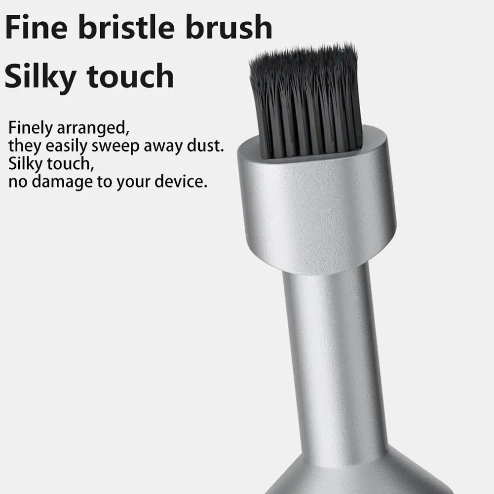 Llavero 2 en 1: cepillo de limpieza + Pin de extracción de tarjeta SIM Pin de recogida de tarjeta de teléfono móvil, bolígrafo de limpieza de auriculares para iPhone Airpods - imagen 2