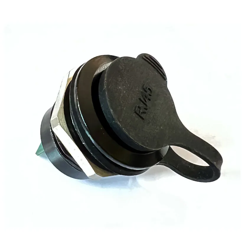 Cable Ethernet Industrial M24 RJ45, conector CAT6 CAT6A, adaptador de montaje en Panel para Monitor de señal LED, Red de ordenador portátil, telecomunicaciones, 1 unidad - imagen 5