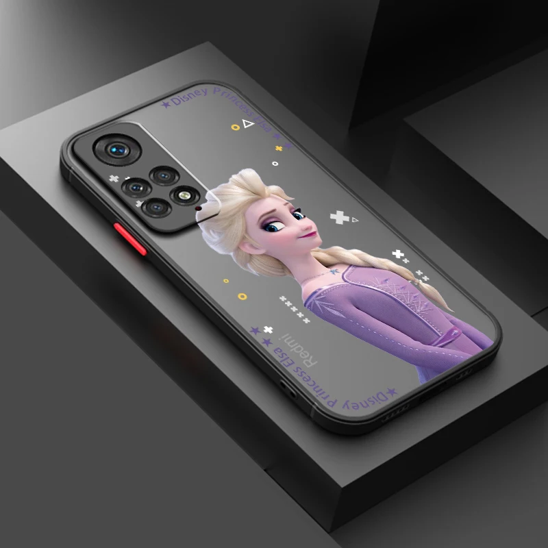 Disney Frozen Princess Ariel Frosted translúcido para Redmi 8 3 9A 9C 9AT 9 9T 13R 10A 10C 10 11A 12C 12 13C 5G funda de teléfono TPU - imagen 4