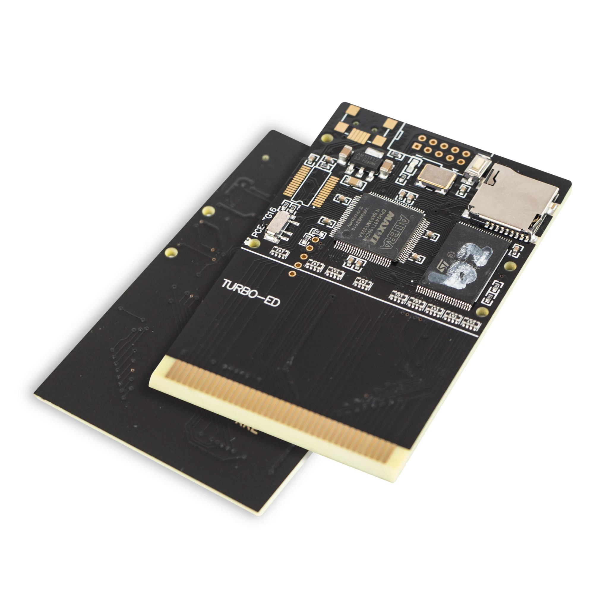 Tarjeta de juego PCE, unidad Flash TURBO, tarjeta de memoria, archivos de juego NTSC/Pal para consolas de juegos PC-Engine Turbo GrafX - imagen 2