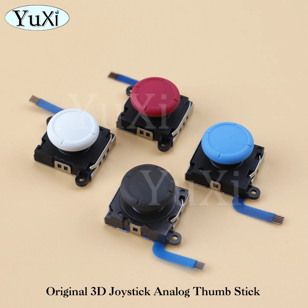 1 Juego de Joystick para Nintendo Switch Original 3D Joystick analógico para Switch Lite NS Joy-Con Control tapas de cubierta de silicona - imagen 3
