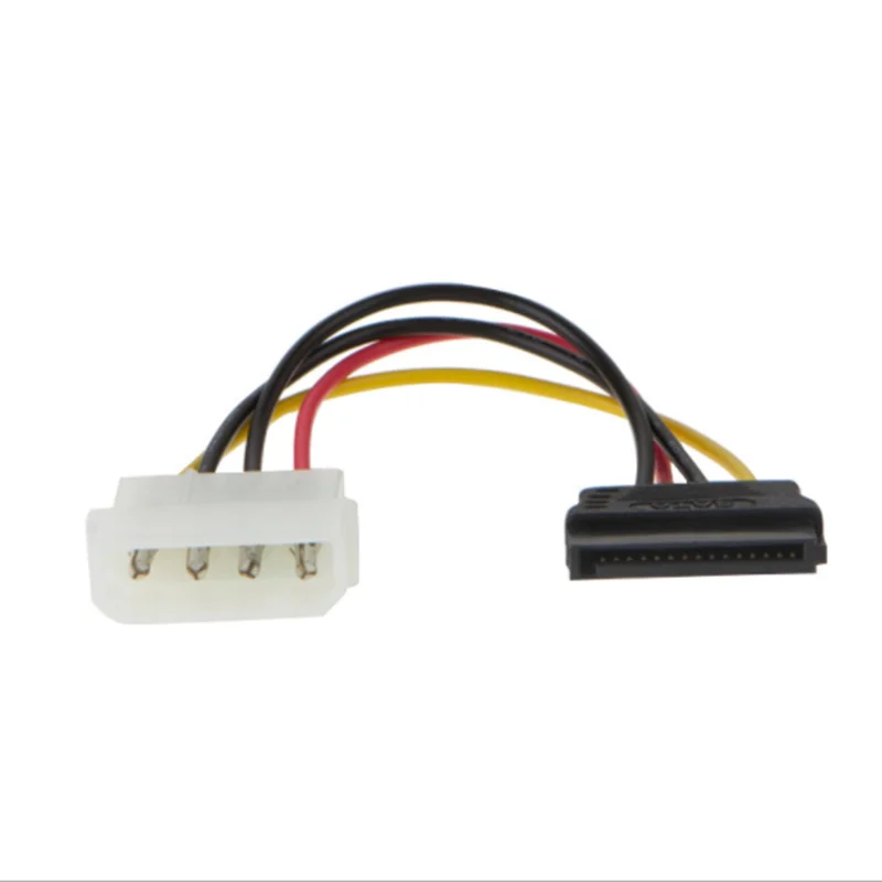 Cable de extensión de alimentación SATA Serial ATA de 15 pines para Molex IDE de 4 pines, el mejor precio para la fuente de alimentación principal del disco duro HDD - imagen 2