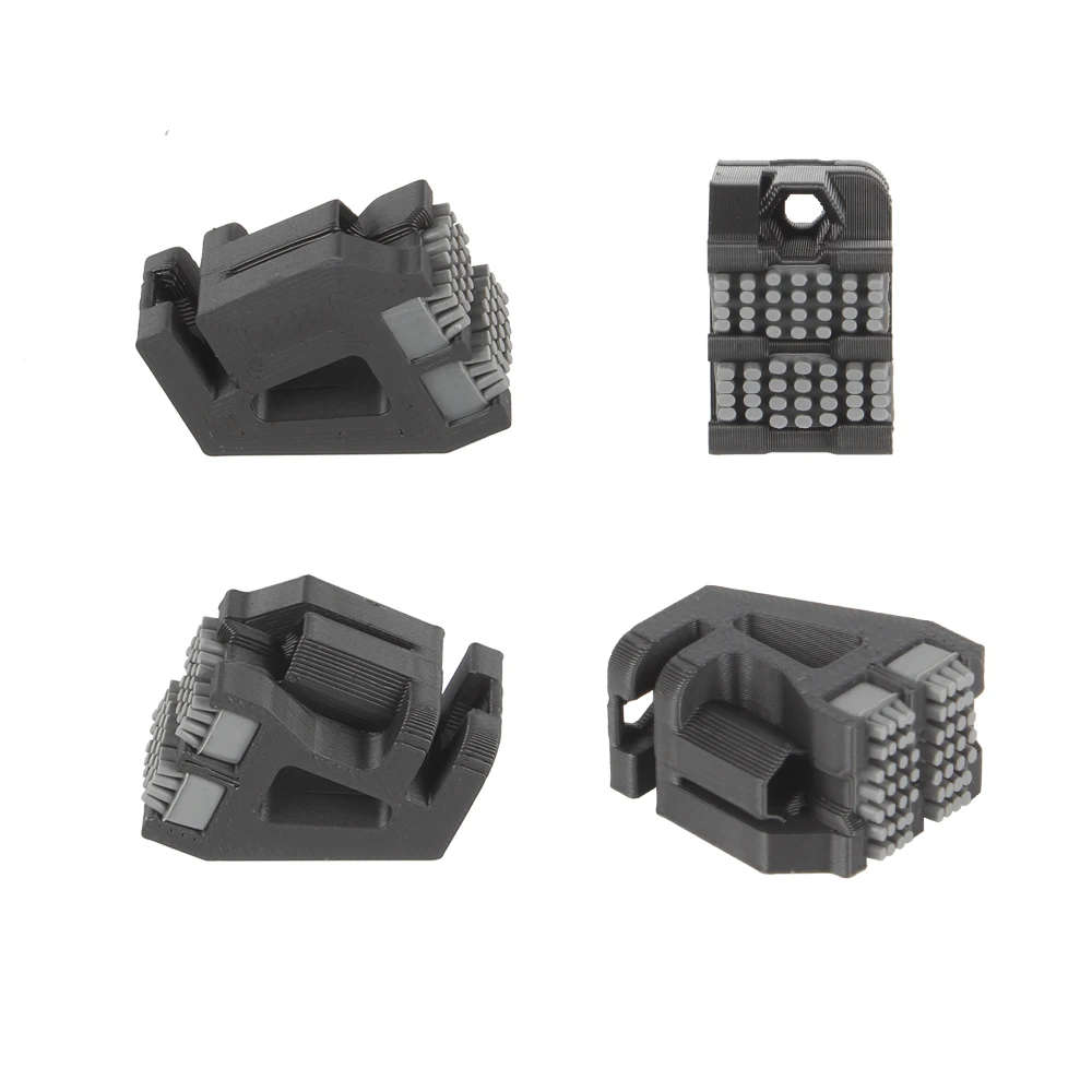 XCR3D cepillo de boquilla para Bambu Lab X1 X1C P1P P1S boquillas limpiaparabrisas cepillo de silicona montado depuradores cabezal de impresión limpiador cabezal de impresora W - imagen 4