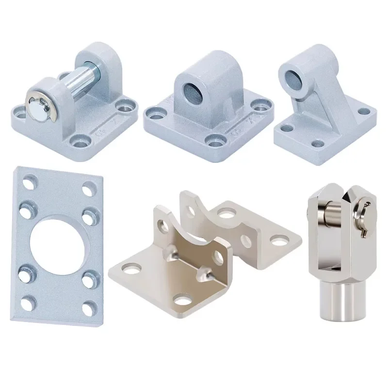 CP96/DNC/SE/SI/SAI32/40/50/63/80 CA/CB/CR Cilindro neumático de aire Accesorio de base de oreja doble individual