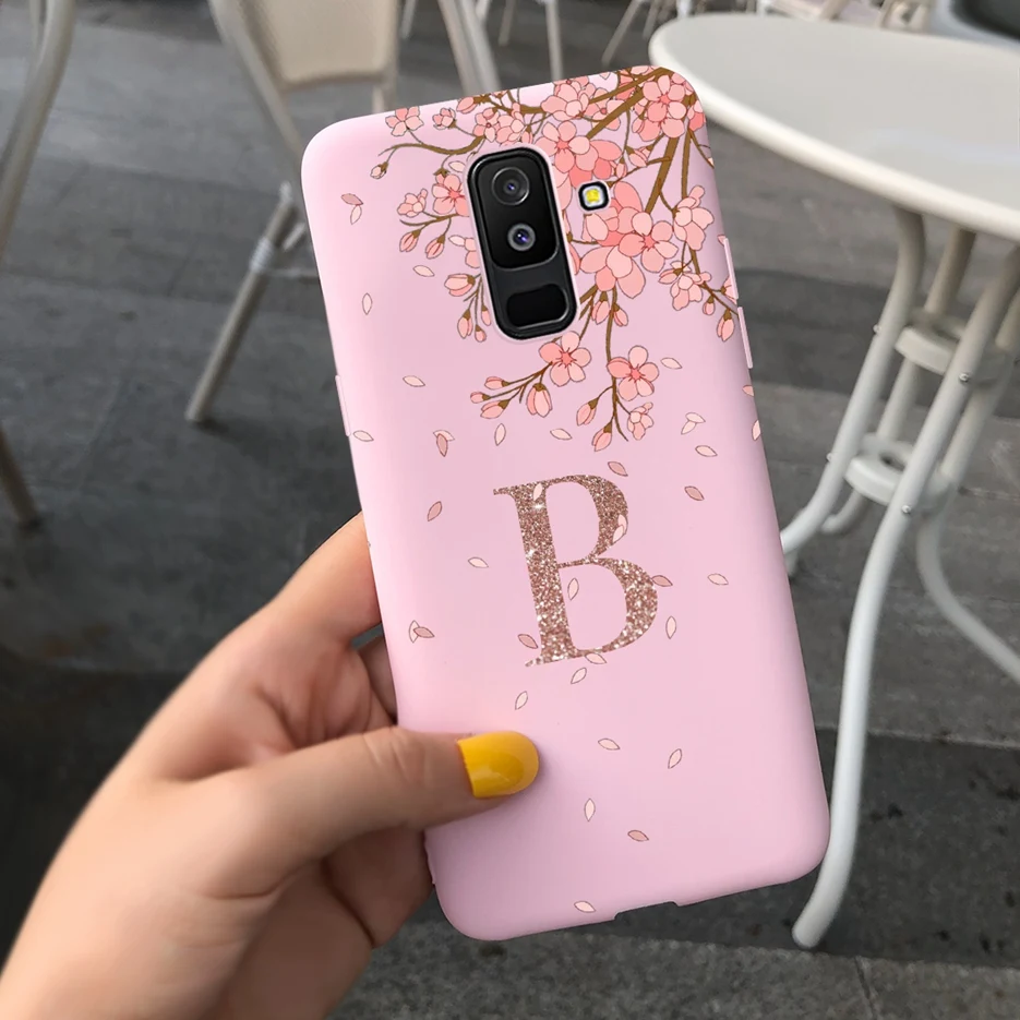 Para Samsung Galaxy J8 2018 funda SM-J810F Linda corona letras cubierta suave funda de teléfono de silicona para Samsung J8 2018 J810F Fundas Capa - imagen 3