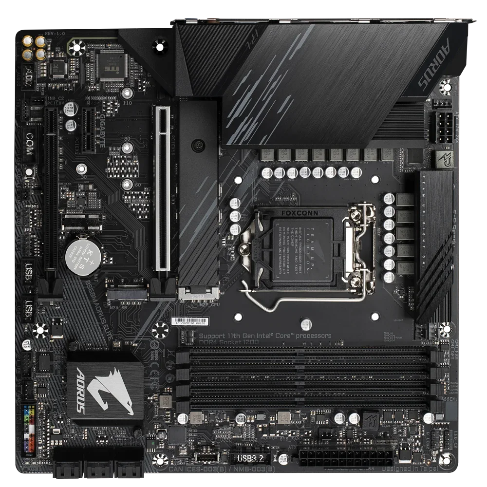 Placa base Gigabyte B560M AORUS ELITE LGA1200 DDR4 M-ATX - imagen 5