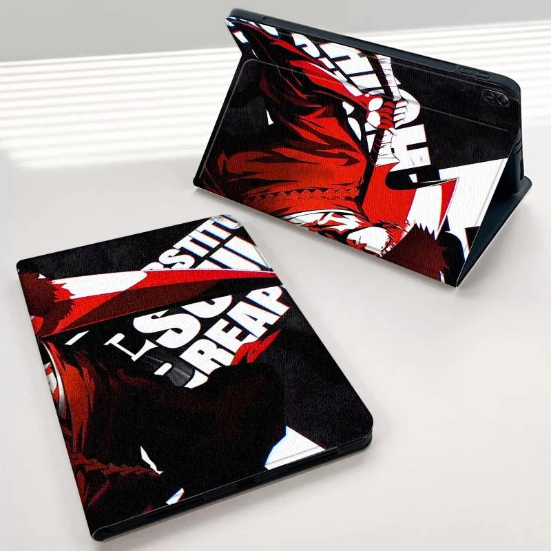 Bleach Anime Cool Shinigami para Honor Tab Pad MagicPad Tablet 6 7 8 9 10 13 V7 V8 X8a X9a X9 X8 GT GT2 Pro funda para tableta - imagen 4