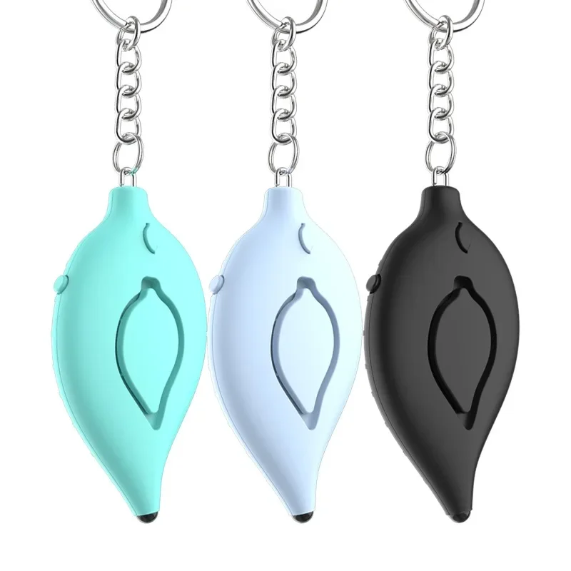 Alarma de autodefensa para niña y mujer, llavero de alarma de emergencia antilobo, 130dB - imagen 5