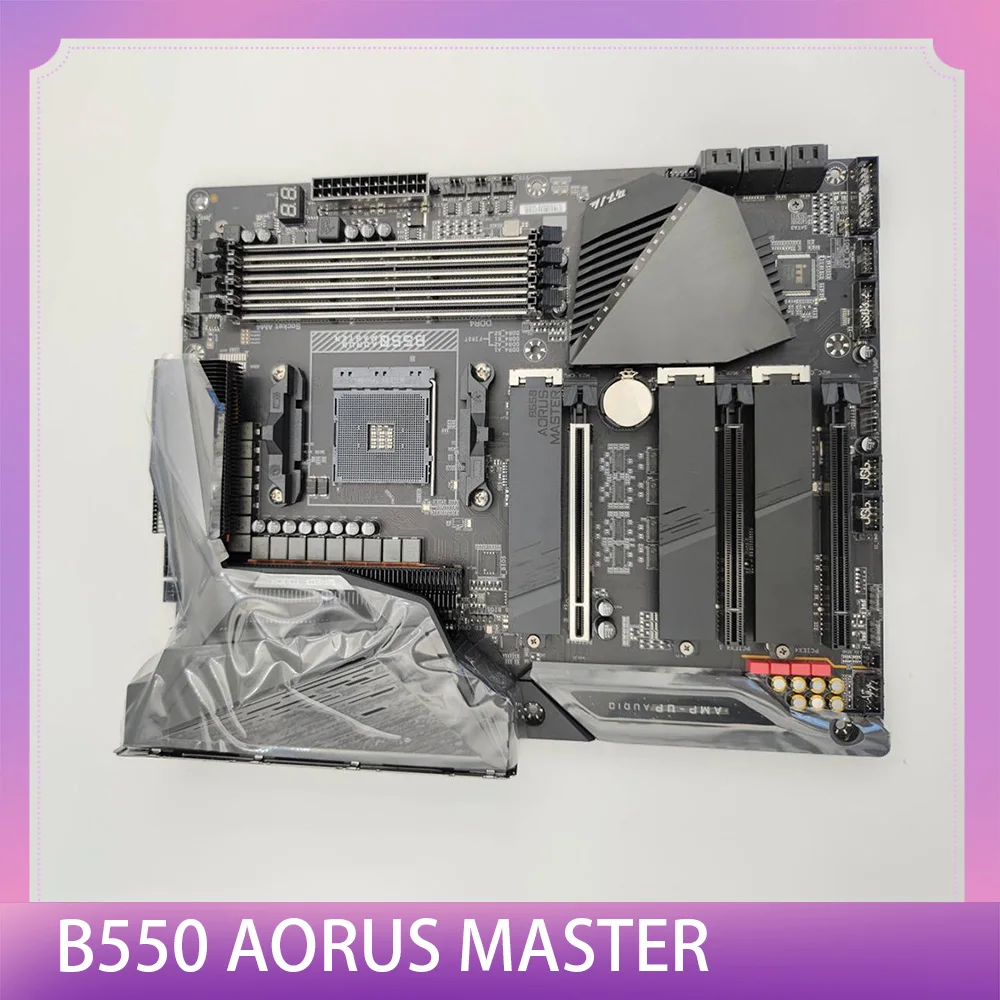 Socket AM4 DDR4 128GB PCI-E 4.0 ATX Placa base de escritorio B550 AORUS MASTER - imagen 2