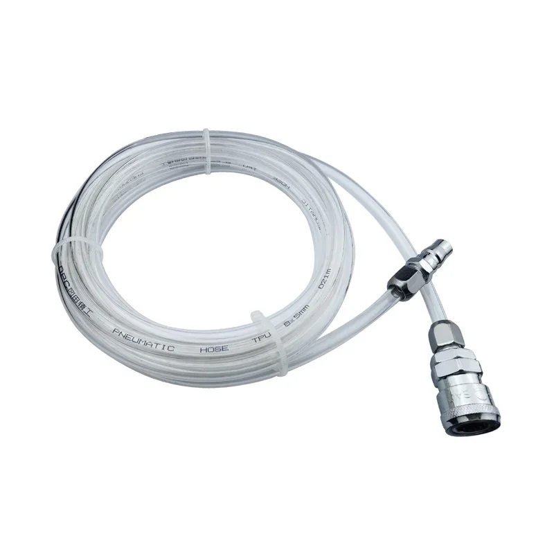 Manguera de aire Flexible de alta presión PU8X5 SP20 PP20 para compresor, tubo recto, cinturón, mangueras neumáticas rojas, azules, negras y blancas - imagen 3