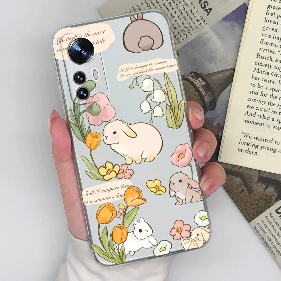 Para Xiaomi 12S Pro Ultra funda de teléfono diseños encantadores cubierta transparente suave TPU carcasa protectora de silicona para Xiaomi12S parachoques - imagen 4