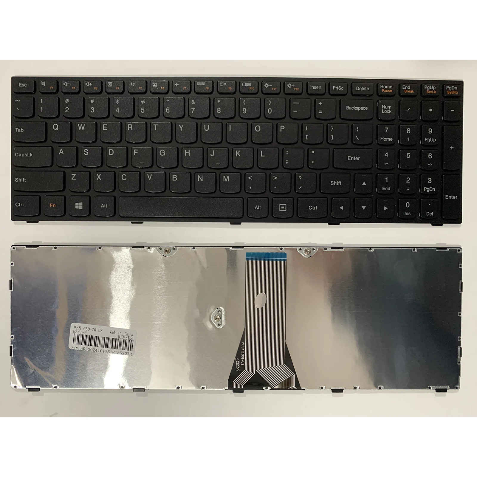 Teclado de ordenador portátil con diseño estadounidense para ASUS G50 G70 G71 G50G G70Sg G70V G71G G71V G50V G50Vt G70S