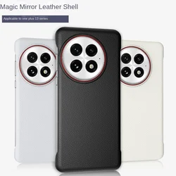 OnePlus 13/13R Funda Trasera de Cuero PU Ultrafina