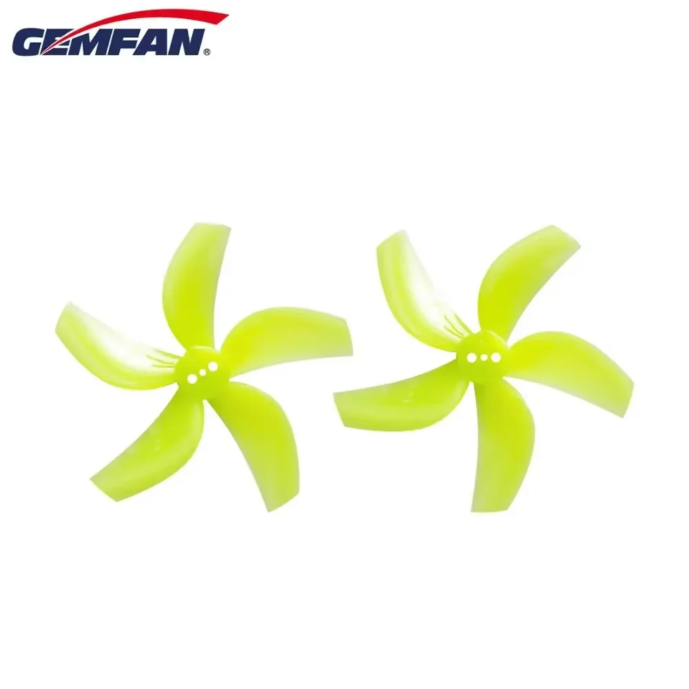 4 pares/8 Uds Gemfan D63 63mm 2,5 pulgadas hélice de 5 aspas para RC FPV Racing Freestyle Hurricane Cinewhoop Drones con conductos - imagen 3