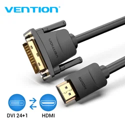 Vention Cable HDMI a DVI-D 1080p 3D