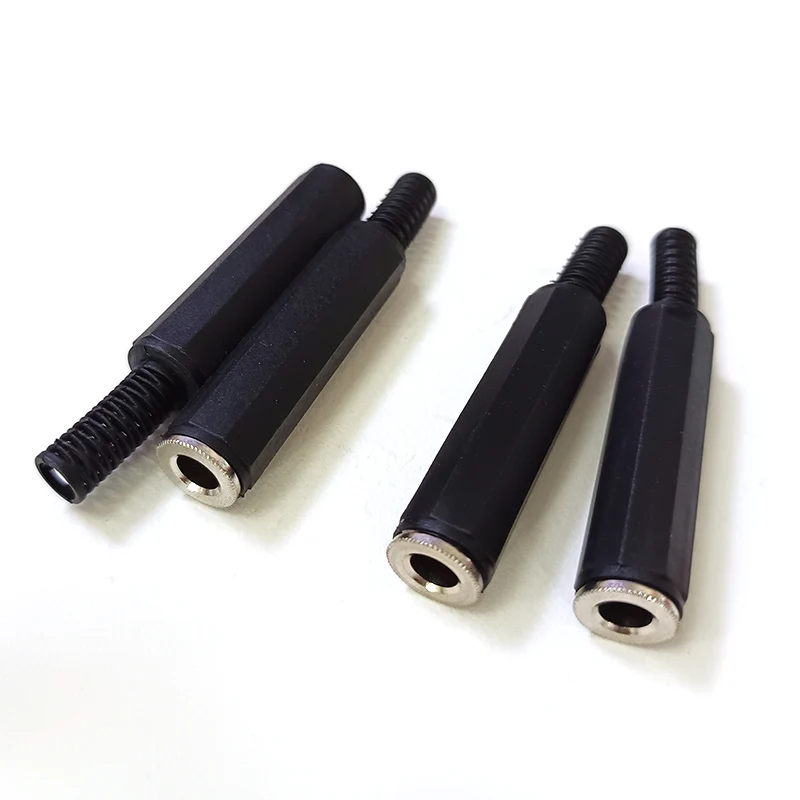 Conector de Audio mono estéreo de 6,35mm, 2 polos, 3 polos, conector hembra de 6,5mm, conector de micrófono de Audio, tipo de soldadura soldado - imagen 5