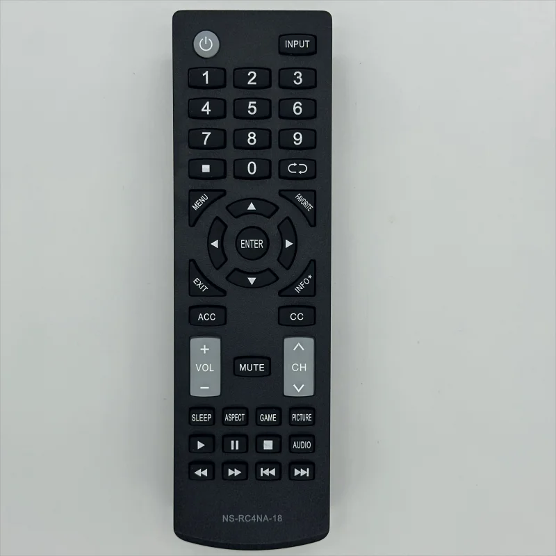 Reemplazo de control remoto universal NS-RC4NA-18 para todos los televisores INSIGNIA