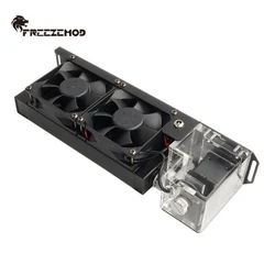 FREEZEMOD Radiador AIO 160mm Doble Ventilador 2000RPM