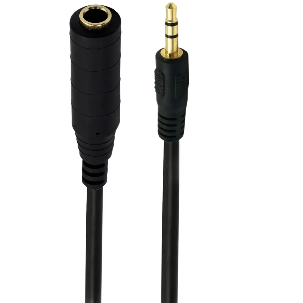 Cable de conversión de extensión de enchufe de Audio de 3,5mm, adaptador de Cable estéreo estéreo de 3,5mm macho a 6,5 MM y 6,35mm hembra para auriculares - imagen 2