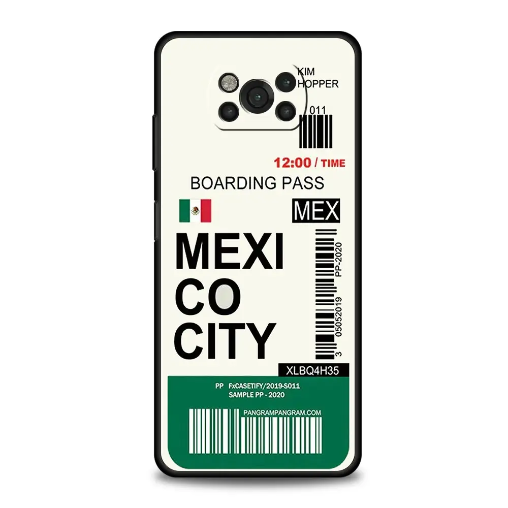 Funda de teléfono con etiqueta de Nueva York para Xiaomi Poco X6, X5 Pro, X4, X3, NFC, F5 Pro, F4, F3, GT, M5, M4 Pro, 5G, M3 - imagen 5