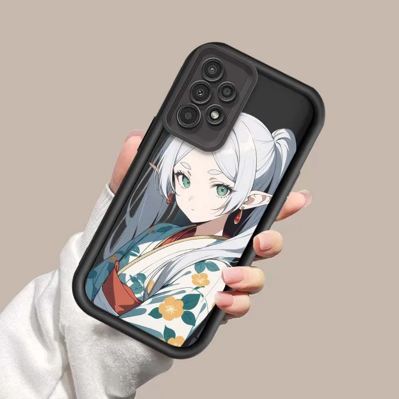 Funda Sousou no Frieren para Samsung Galaxy A04E A04 A04S A05 A06 A10S A11 A12 A13 A14 A15 A16 funda de teléfono con escalera ocular - imagen 3