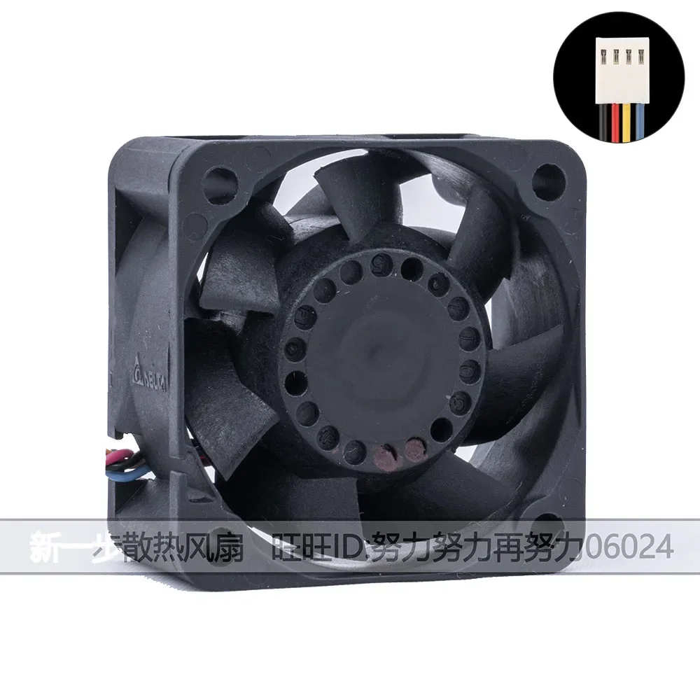 Ventilador de doble rodamiento de bolas, alto flujo de aire, 40x40x20mm, para Delta New THA0412AD, 4cm, 4020 DC 12v, 0.60A - imagen 5