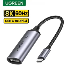 UGREEN Adaptador USB-C a DisplayPort 8K iPhone 15 MacBook Pro iPad
