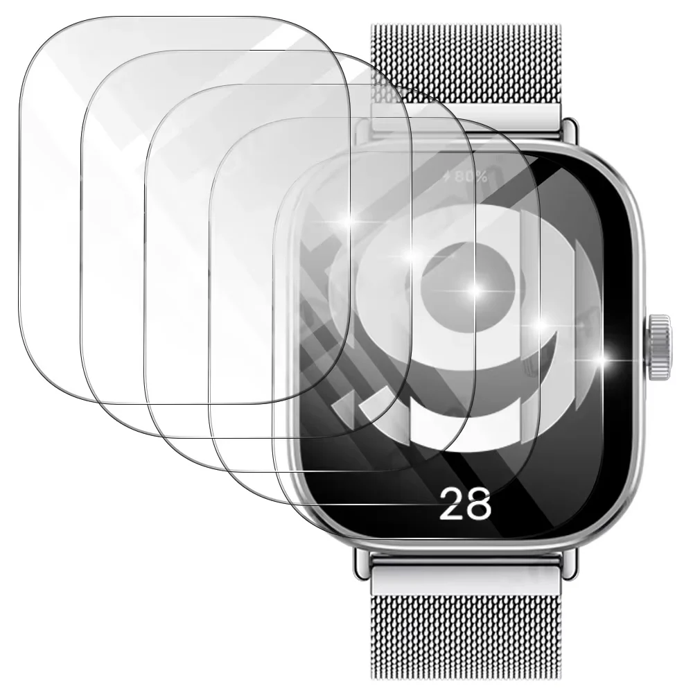 Vidrio templado Premium 9H para Xiaomi Redmi Watch 4, Protector de pantalla HD transparente para reloj inteligente Mi Redmi Watch 4, película protectora - imagen 2
