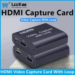 Capturadora HDMI 4K con Passthrough para PS4
