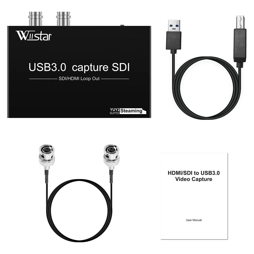1080P SDI HDMI HD 3G USB3.0 tarjeta de captura de vídeo HD caja grabadora con salida SDI HDMI para dispositivo de captura de tarjeta grabadora de vídeo