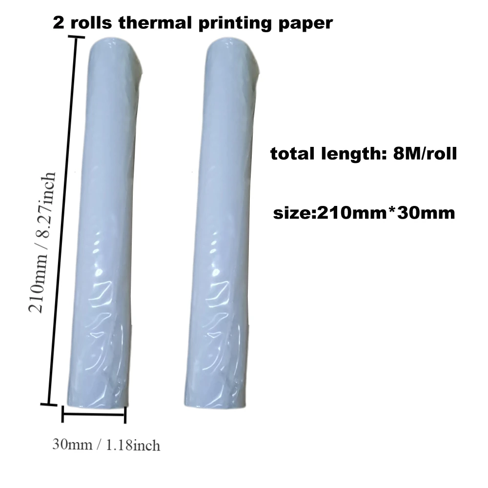 2 rolls paper