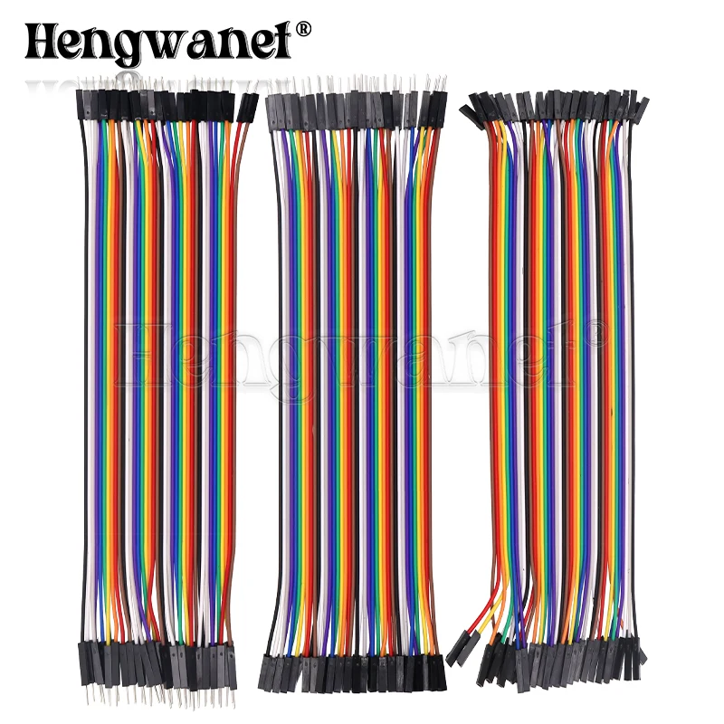 40PIN 20CM línea Dupont macho a macho hembra a macho hembra a hembra puente Cable Dupont para Arduino KIT DIY - imagen 2