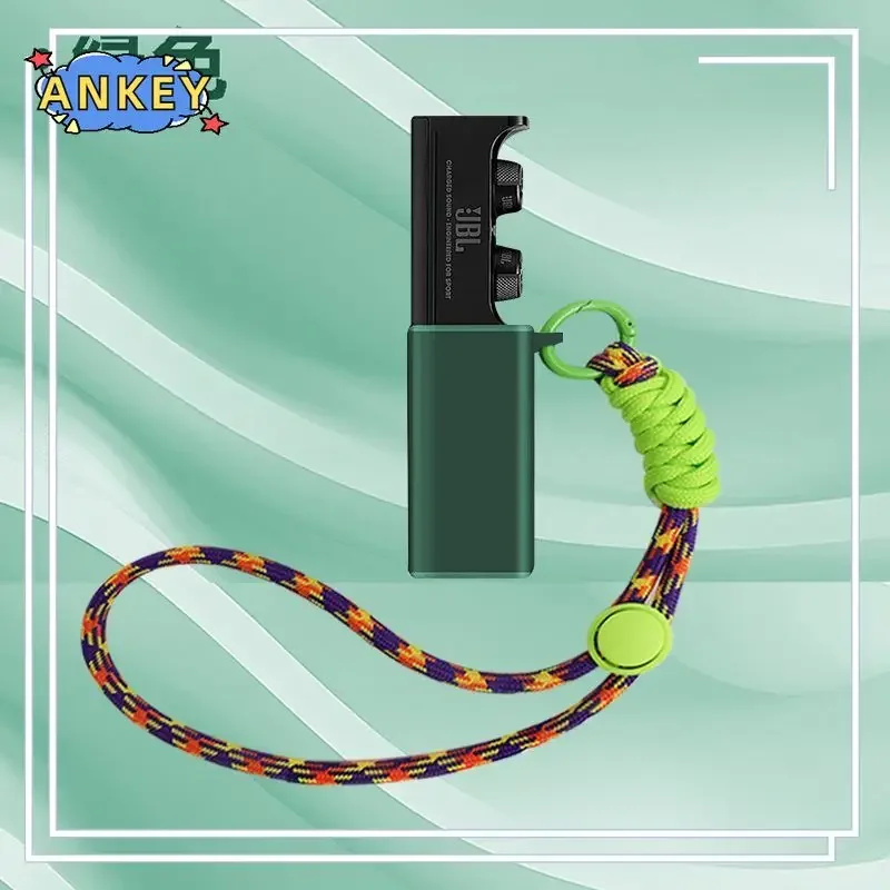 Funda protectora para JBL UA Flash X, cordón de nailon, cubierta suave, auriculares inalámbricos, funda antipolvo, correa de cuerda de mano, accesorios - imagen 3