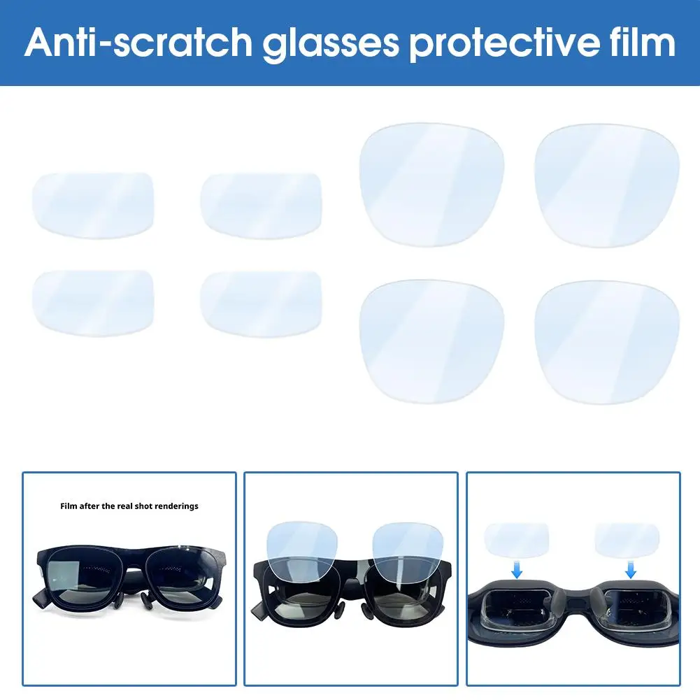 Para XREAL One película protectora antiarañazos película para gafas Accesorios inteligentes película de lente HD protección contra caídas película de lente para XREAL One - imagen 5