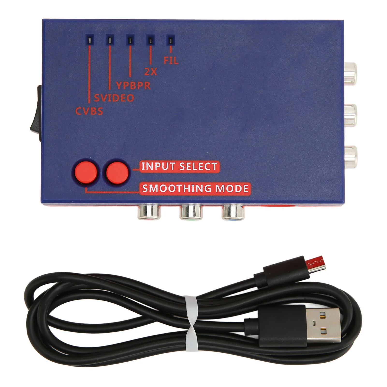 Convertidor de interfaz Multimedia HD, interfaz Multimedia A V a HD para consolas de juegos RetroScaler2x Converter para N64 para Host SFC