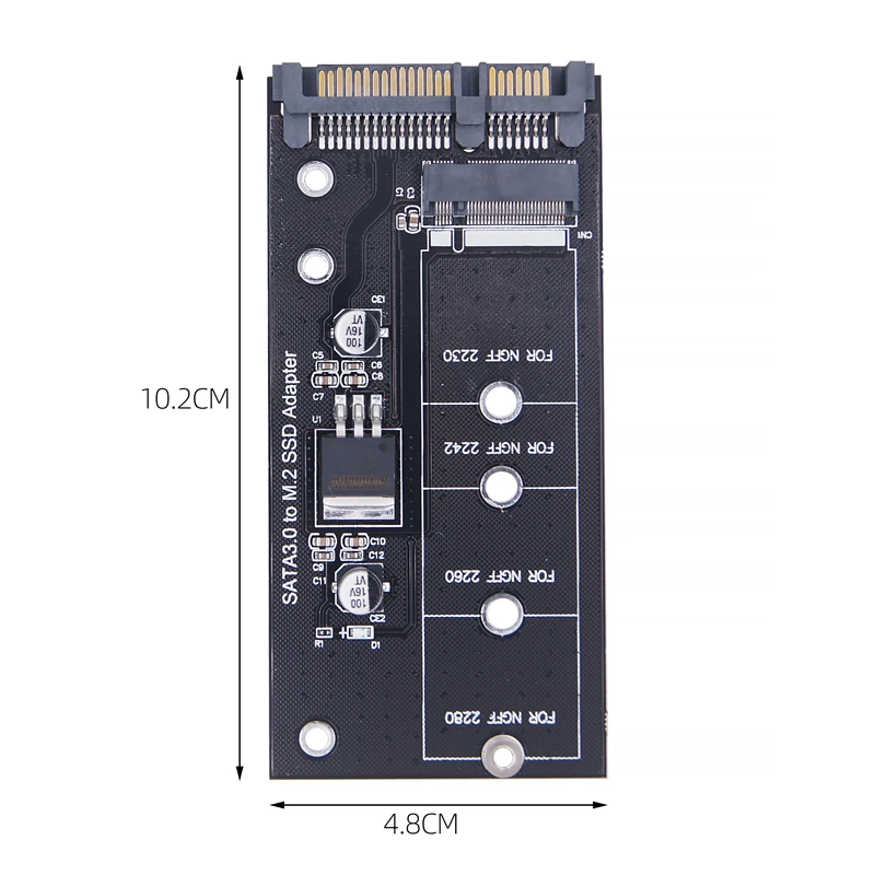Adaptador M.2 SATA a 2,5 pulgadas SSD – SATA III 6Gbps