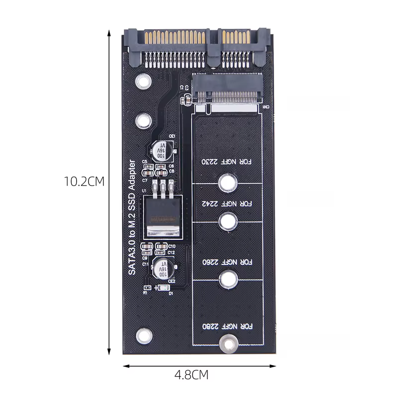 Adaptador M.2 SATA a 2,5 pulgadas SSD – SATA III 6Gbps