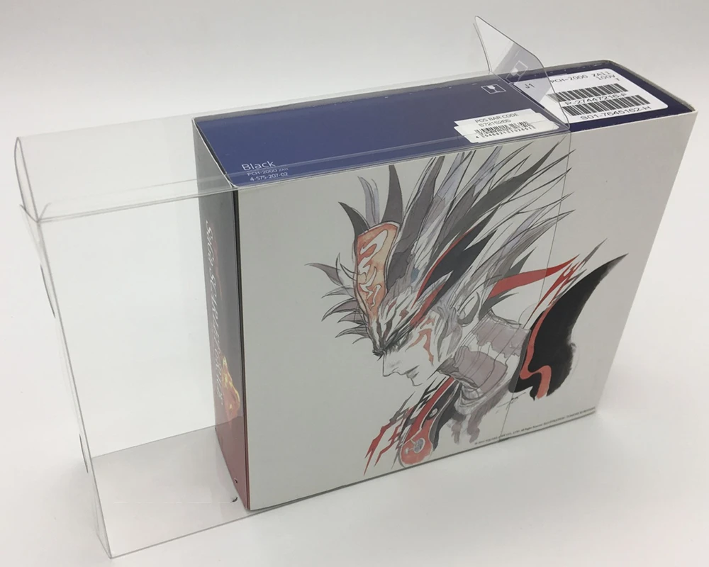 Protector de caja transparente para Sony/PlayStation VITA/PSV2000/Saga:Scarlet Grace, cajas coleccionables, carcasa de juego para mascotas, estuche de exposición transparente