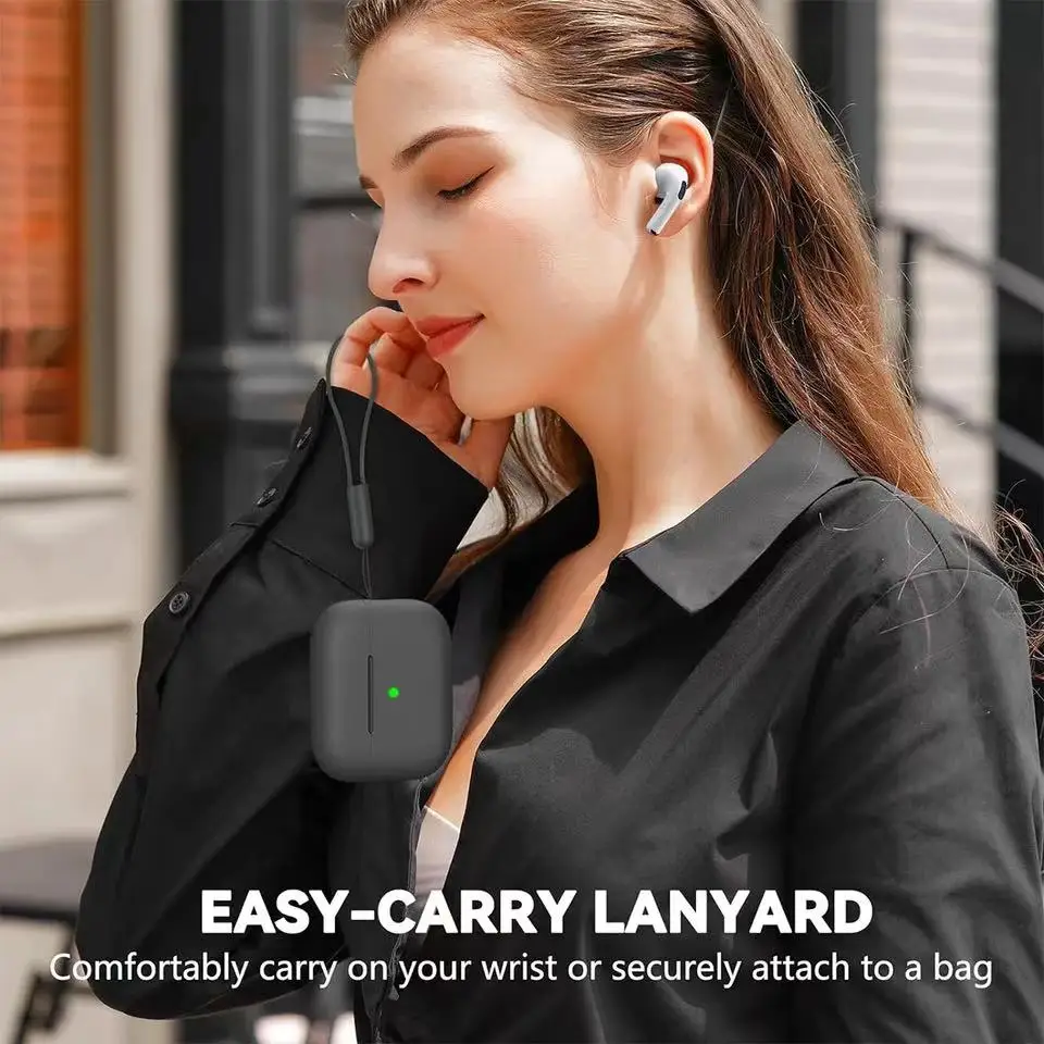 Funda AirPods Pro con Kit de limpieza, funda protectora de silicona suave para Apple AirPod Pro de 2.a/1a generación para mujeres y hombres - imagen 5