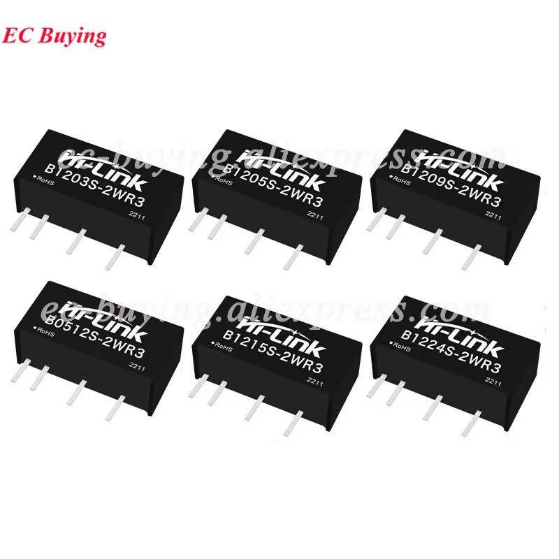 Hi-Link Convertidor DC-DC 5V a 3.3V – Regulador de Alimentación - imagen 5