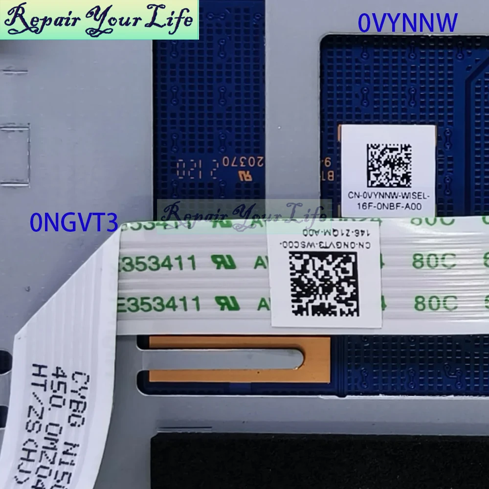 Touchpad Clickpad con Cable para Dell Inspiron 5501 5502 5505 5508 5509 7500 7501 7506 0JTTWY 0F8VYM JTTWY módulo de piezas de ordenador portátil - imagen 3